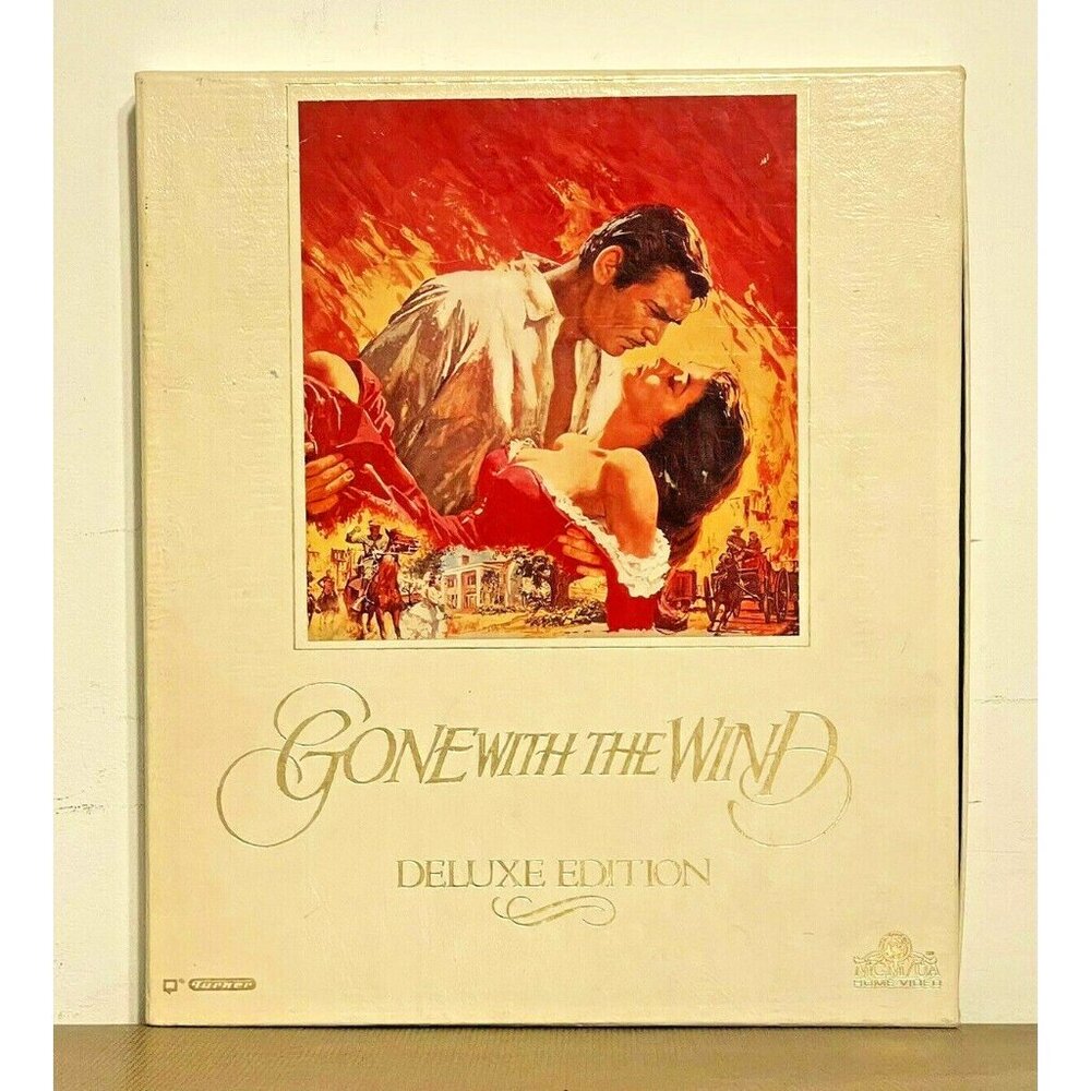 Gone With the Wind (VHS, 1990, 2-Tape Set, Deluxe Edition)